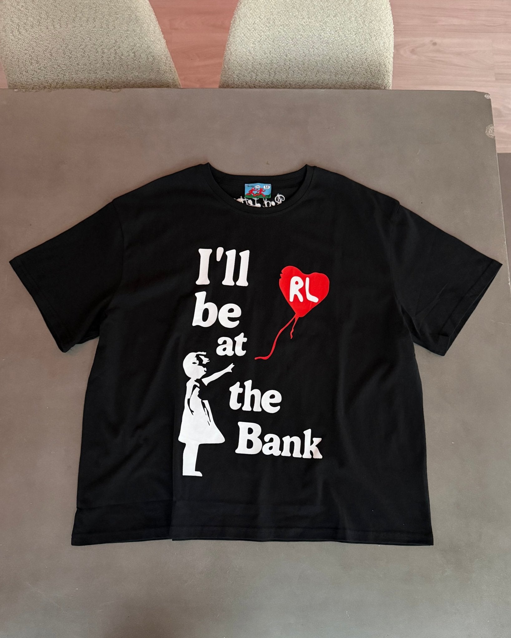 At The Bank See Tee - Red Letters
