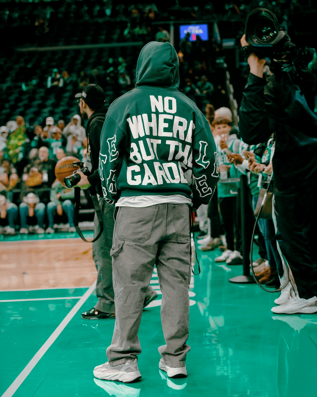 At The Garden Scattered Zip Up by Red Letters