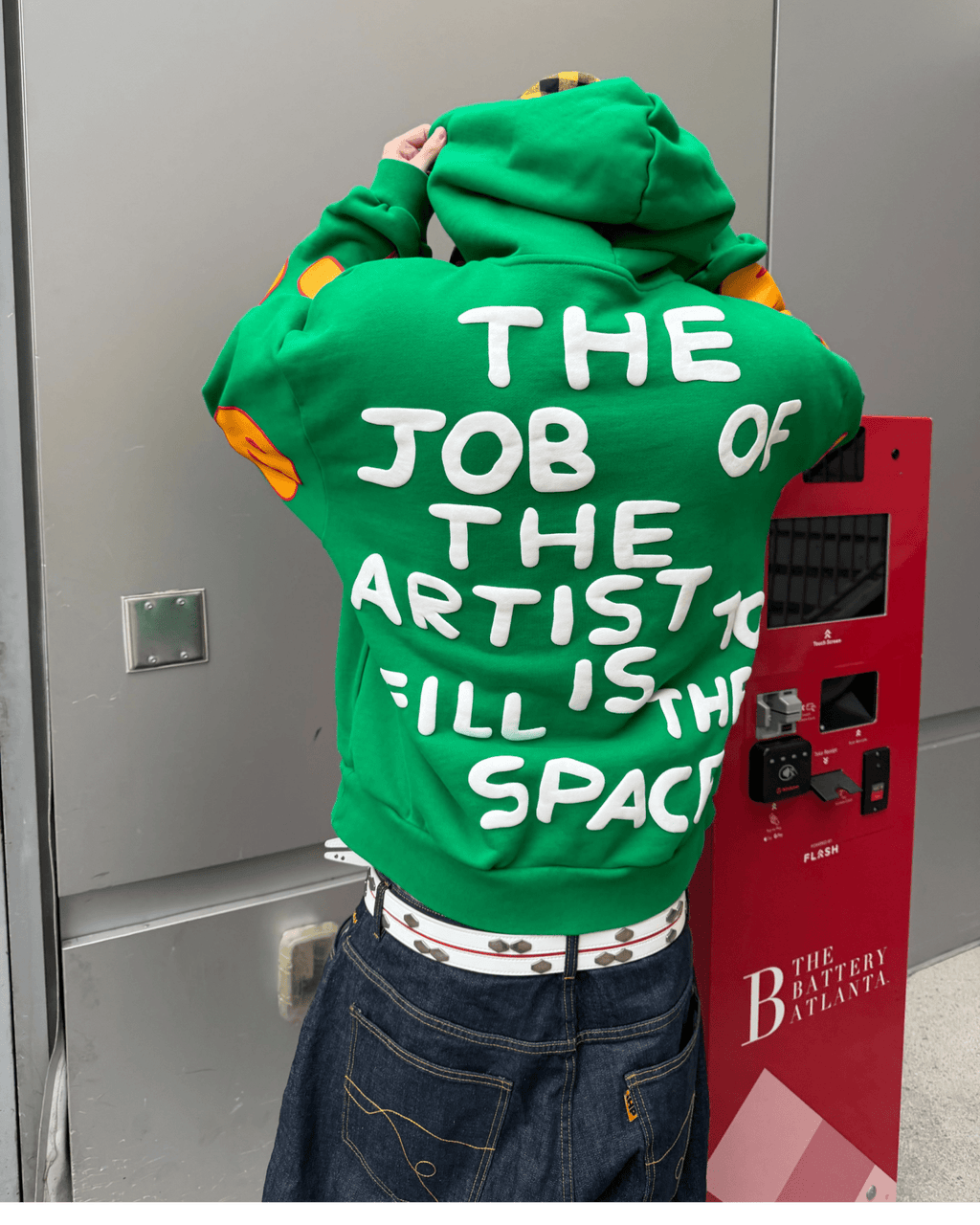 Fill The Space Scattered Hoodie by Red Letters
