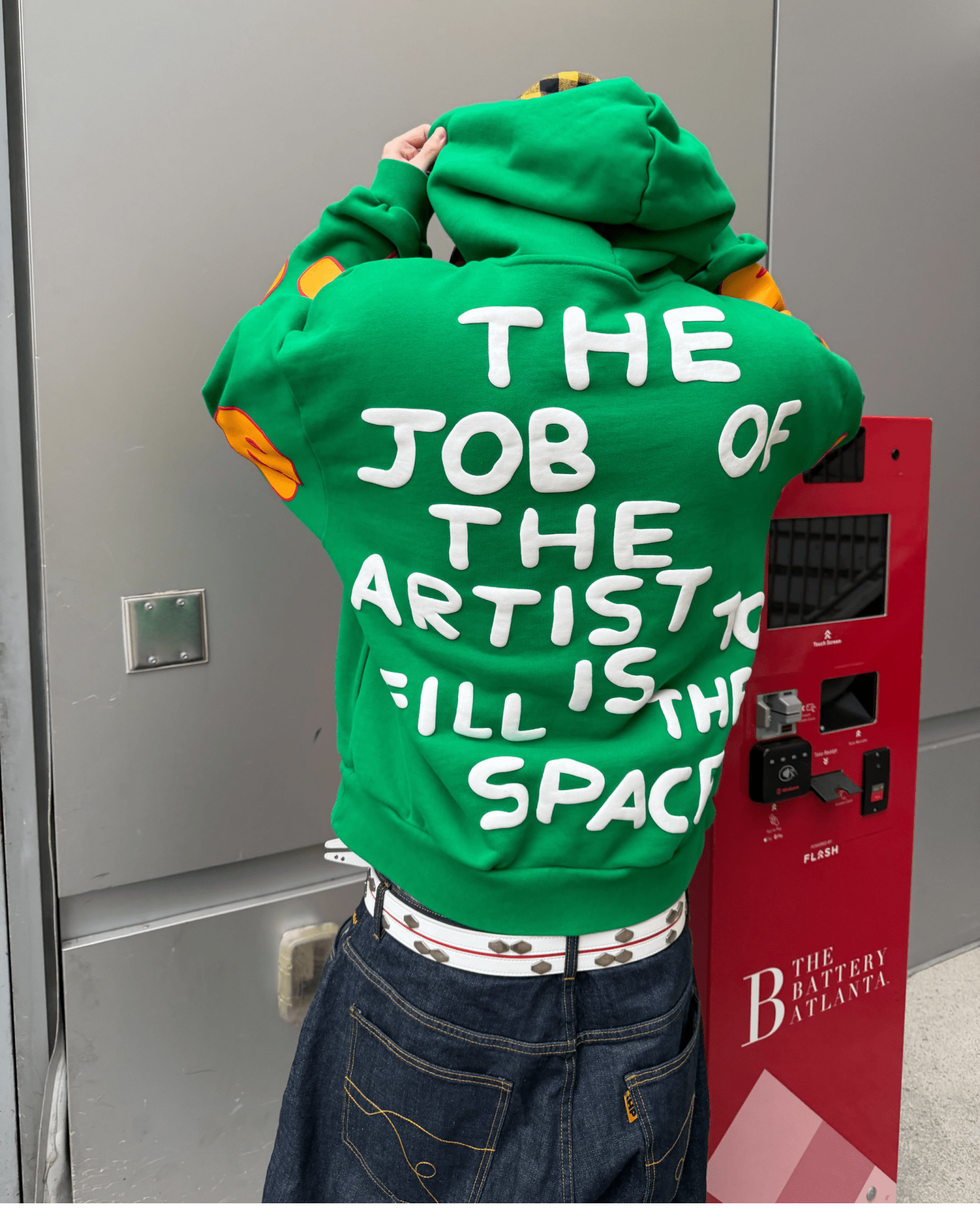 Fill The Space Scattered Hoodie by Red Letters