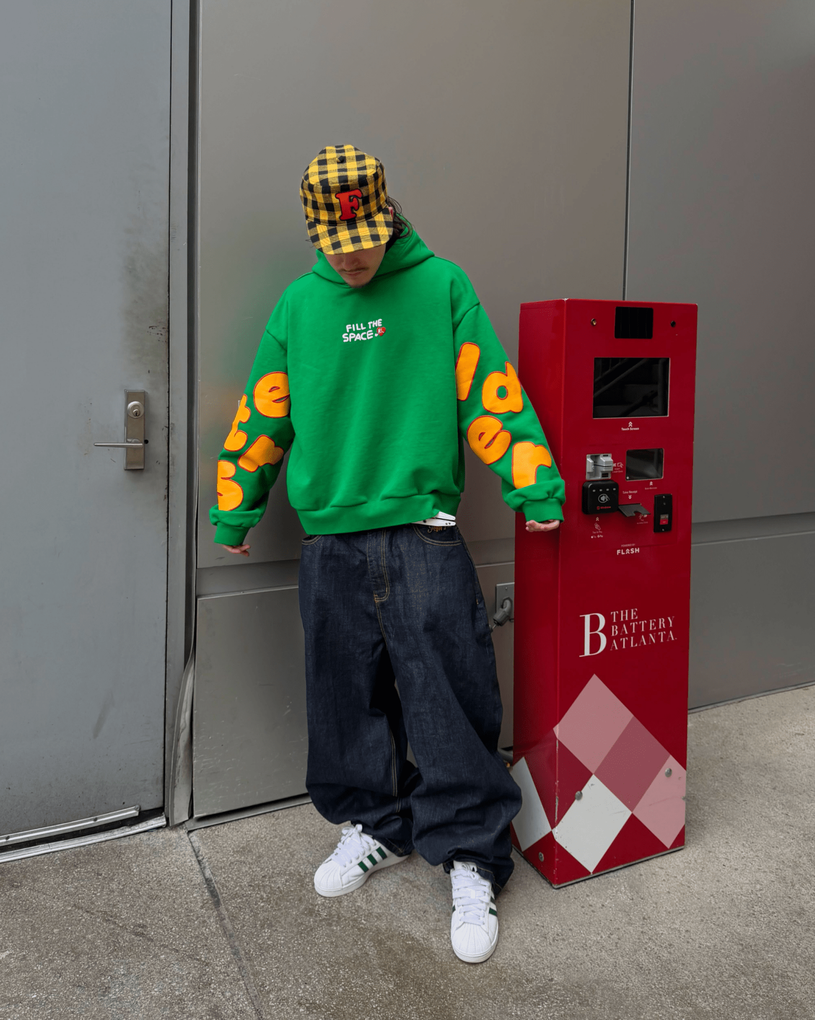 Fill The Space Scattered Hoodie by Red Letters