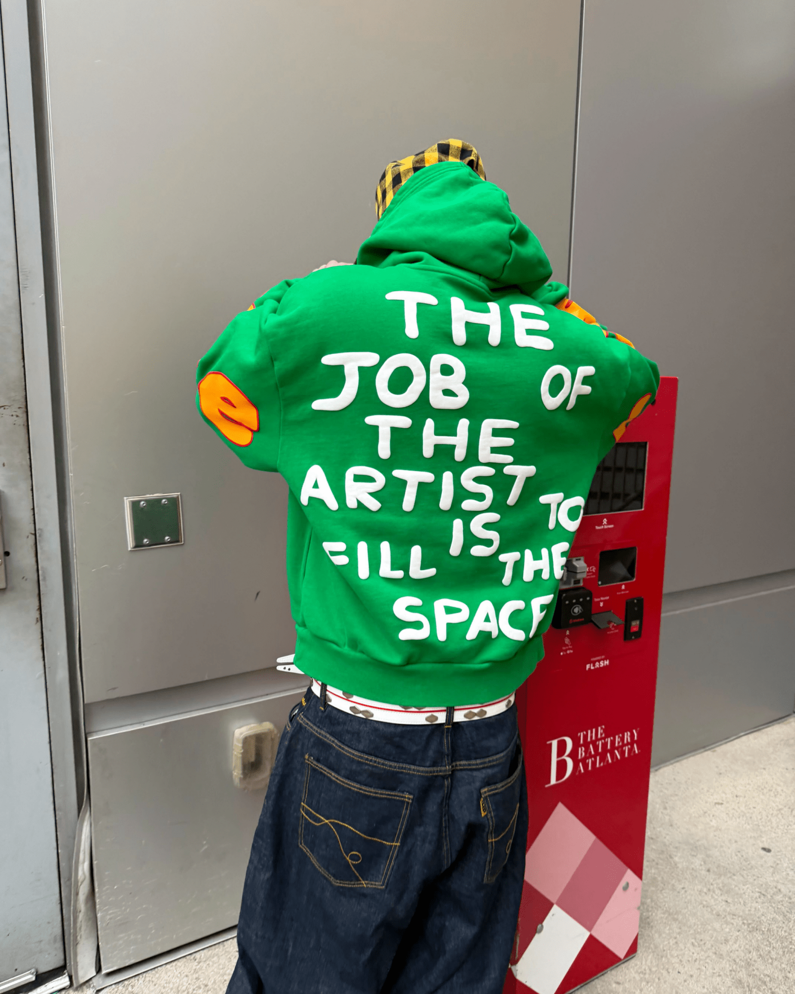 Fill The Space Scattered Hoodie by Red Letters