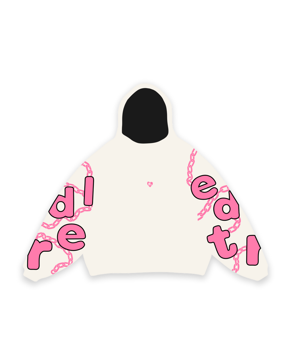 Free Our Minds Scattered Hoodie by Red Letters