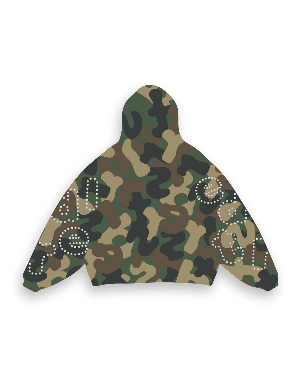 Hidden Gem Scattered Zip Up by Red Letters