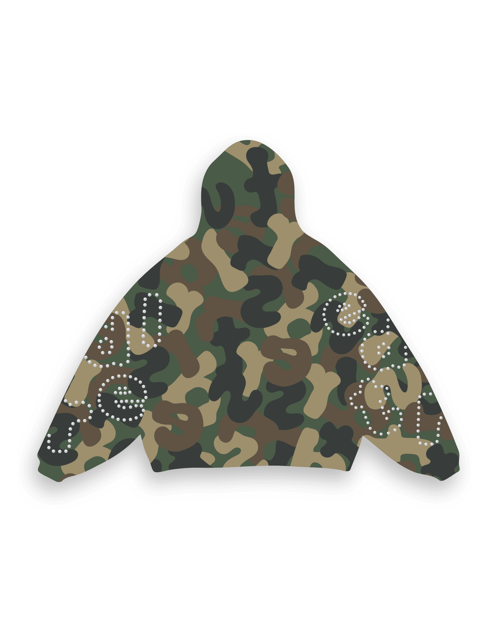 Hidden Gem Scattered Zip Up by Red Letters