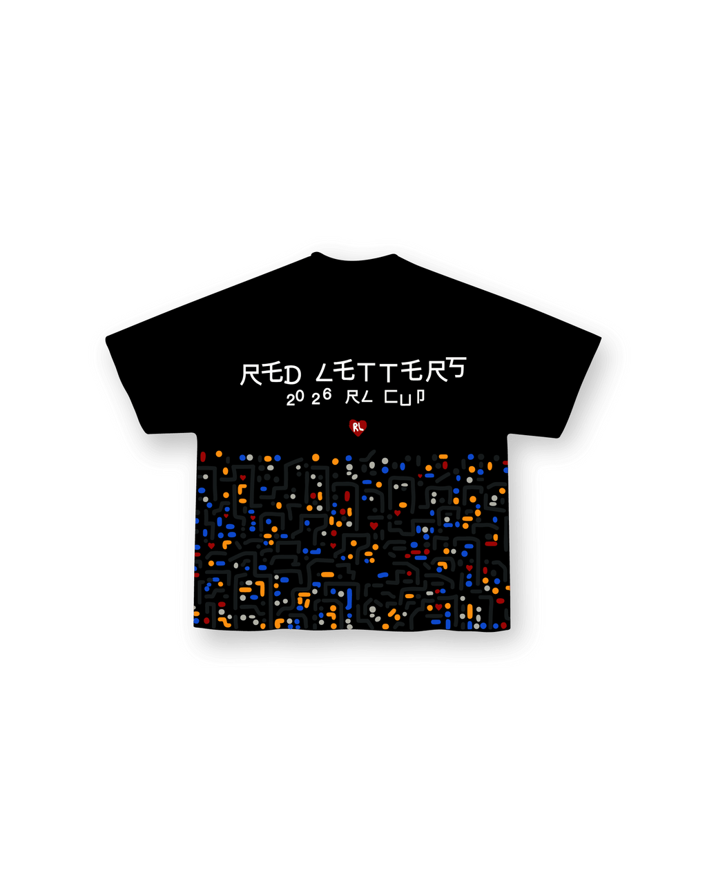 Japan Nights Tee - Red Letters