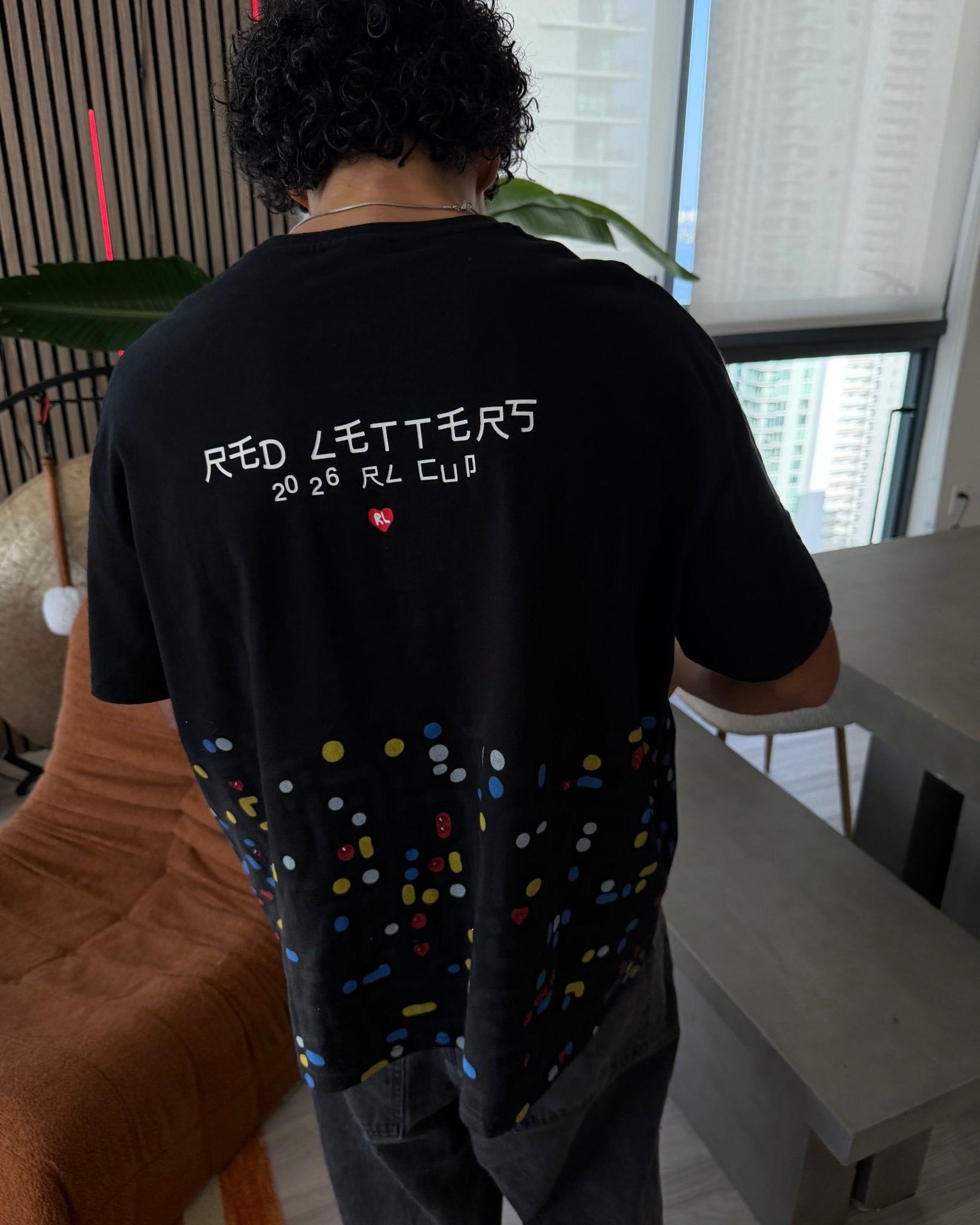 Japan Nights Tee - Red Letters