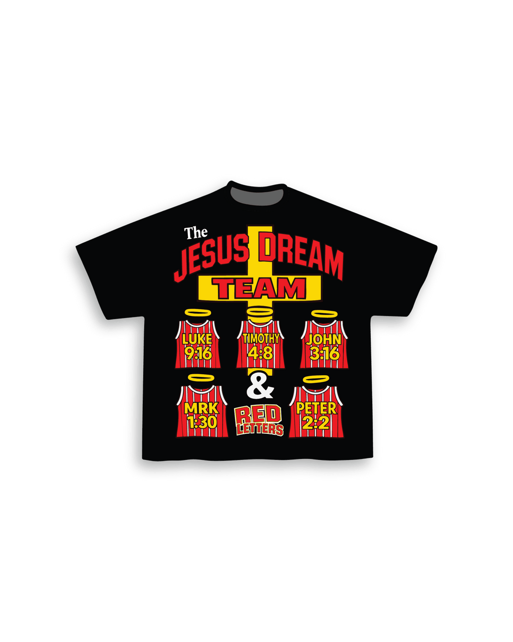 Jesus Dream Tee - Red Letters