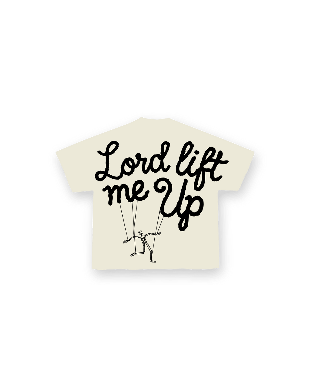 Lord Lift Me Up Rope Tee - Off White by Red Letters