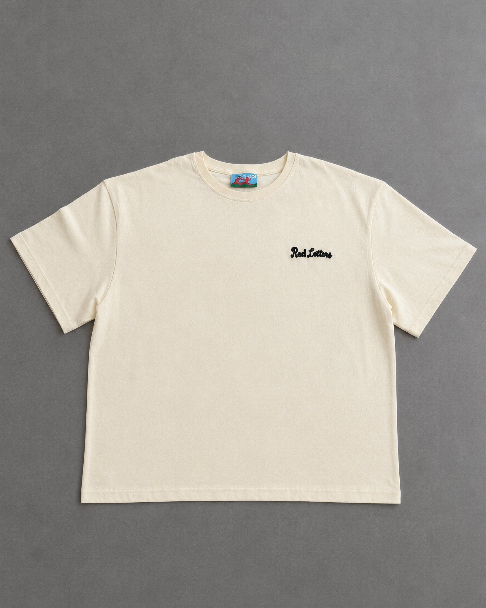 Lord Lift Me Up Rope Tee - Off White - Red Letters