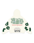 Main Beach Scattered Hoodie by Red Letters