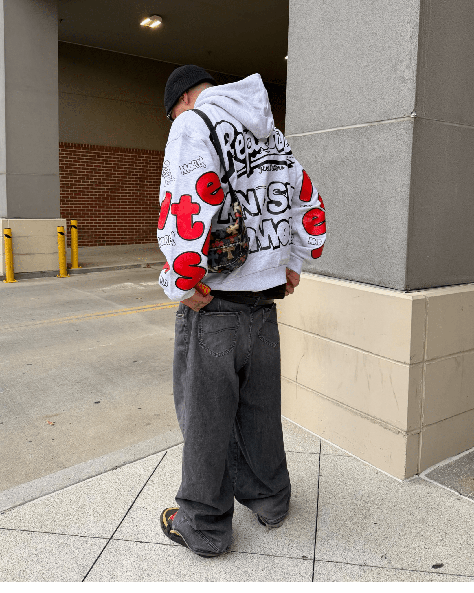 No More Sin Scattered Hoodie by Red Letters