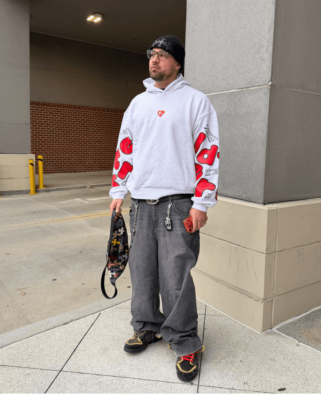 No More Sin Scattered Hoodie by Red Letters