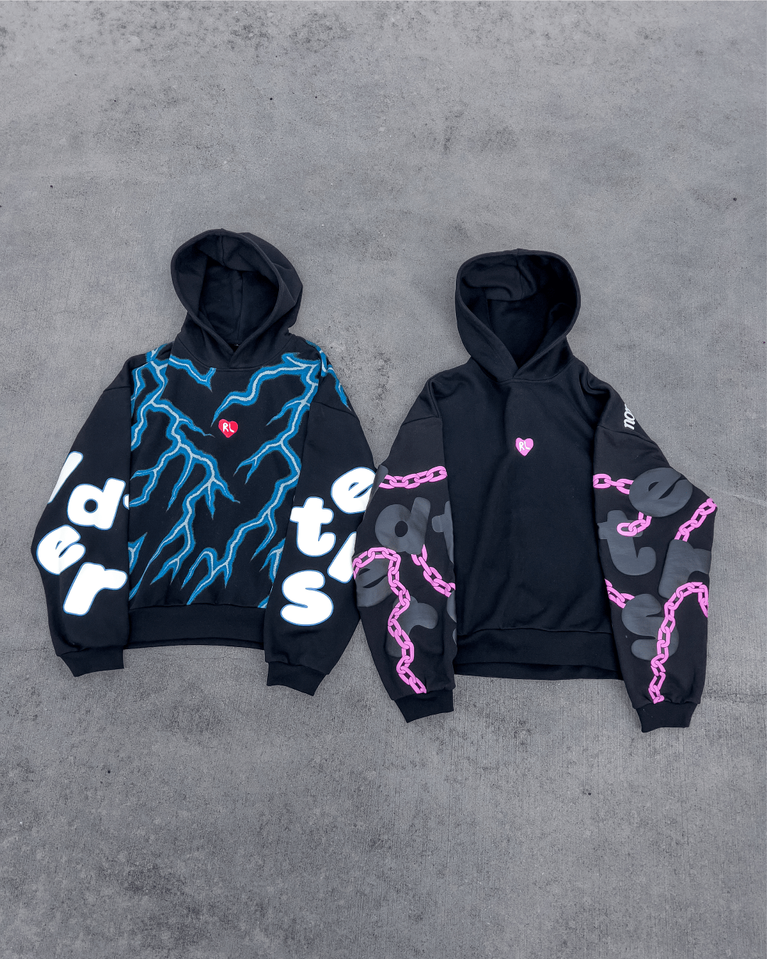 Race to Jesus V2 Scattered Hoodie by Red Letters