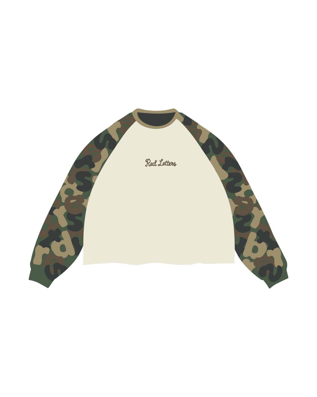 Red Camo L/S Thermal Shirt by Red Letters