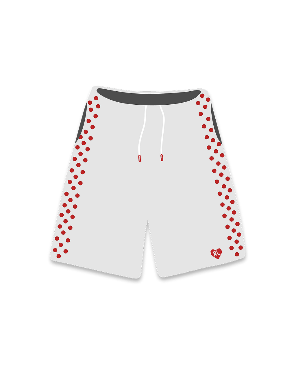 Stoned Sweat Shorts - Heather by Red Letters