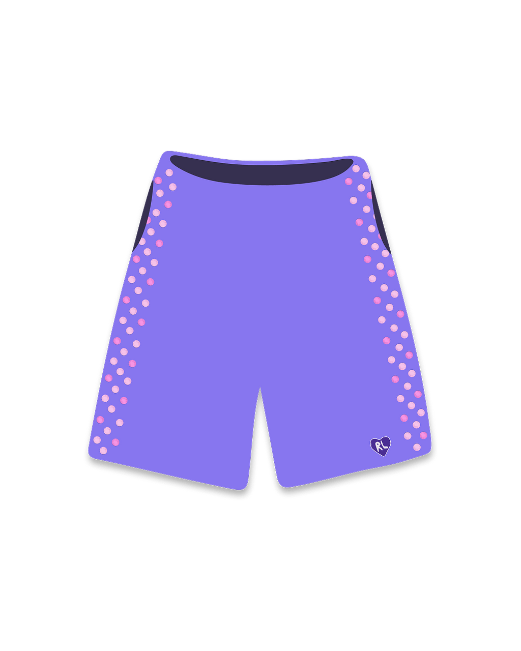 Stoned Sweat Shorts - Purple by Red Letters