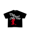 The Devil My Opp Tee - Red Letters