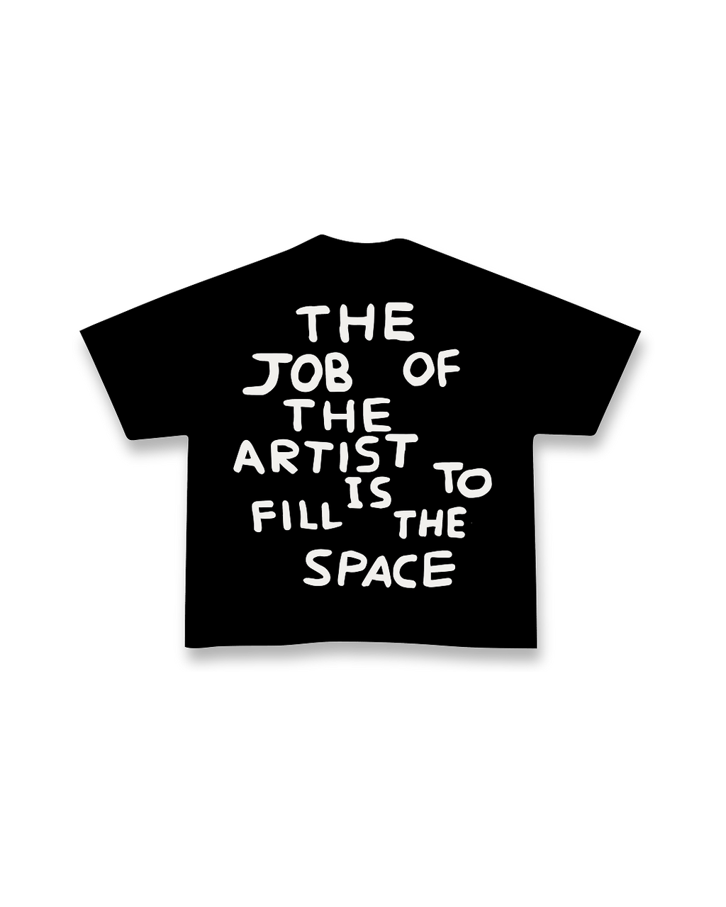 The Space Tee - Red Letters