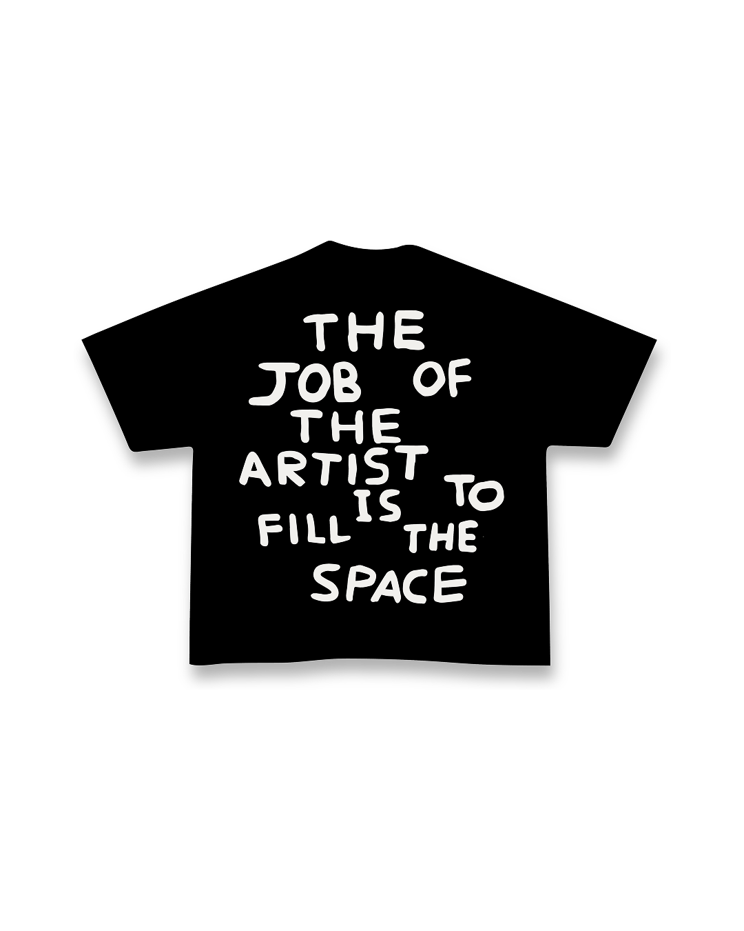 The Space Tee - Red Letters