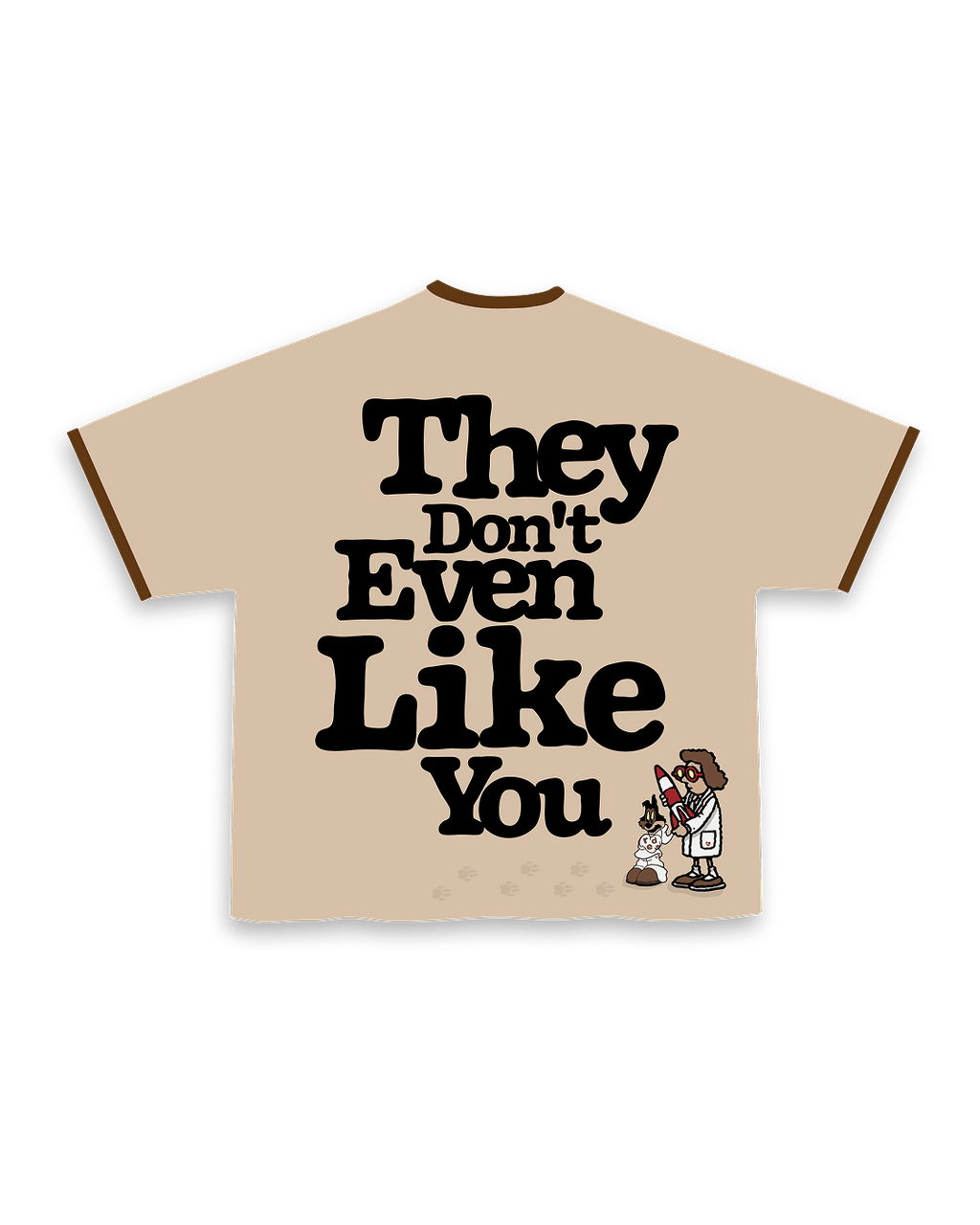 They Love You Tee by Red Letters