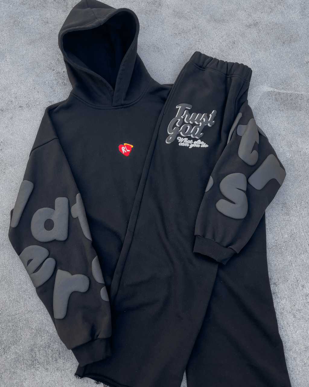 Trust God Pant - Black by Red Letters