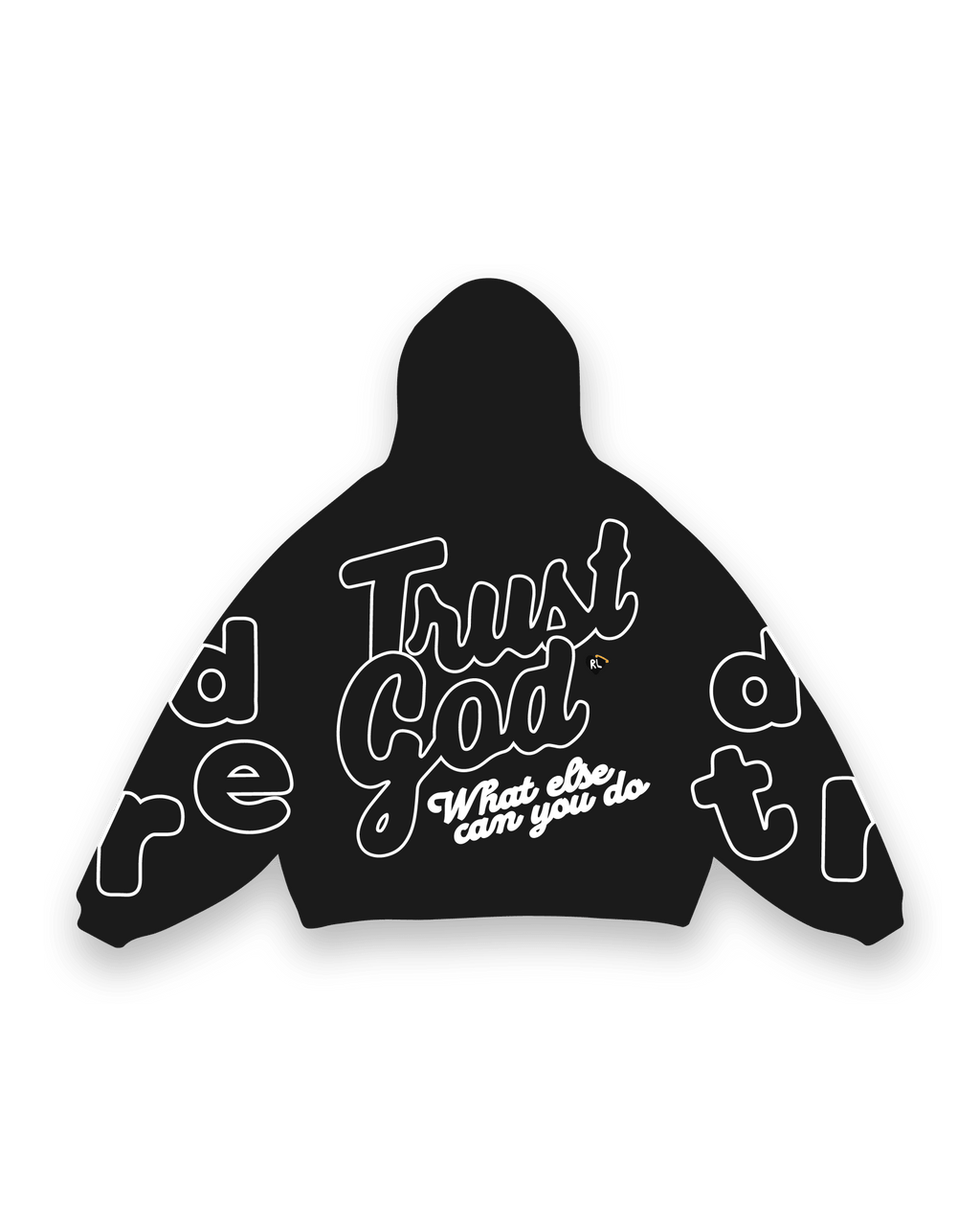 Trust God Scattered Stitch Zip Up by Red Letters