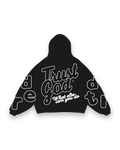 Trust God Scattered Stitch Zip Up by Red Letters