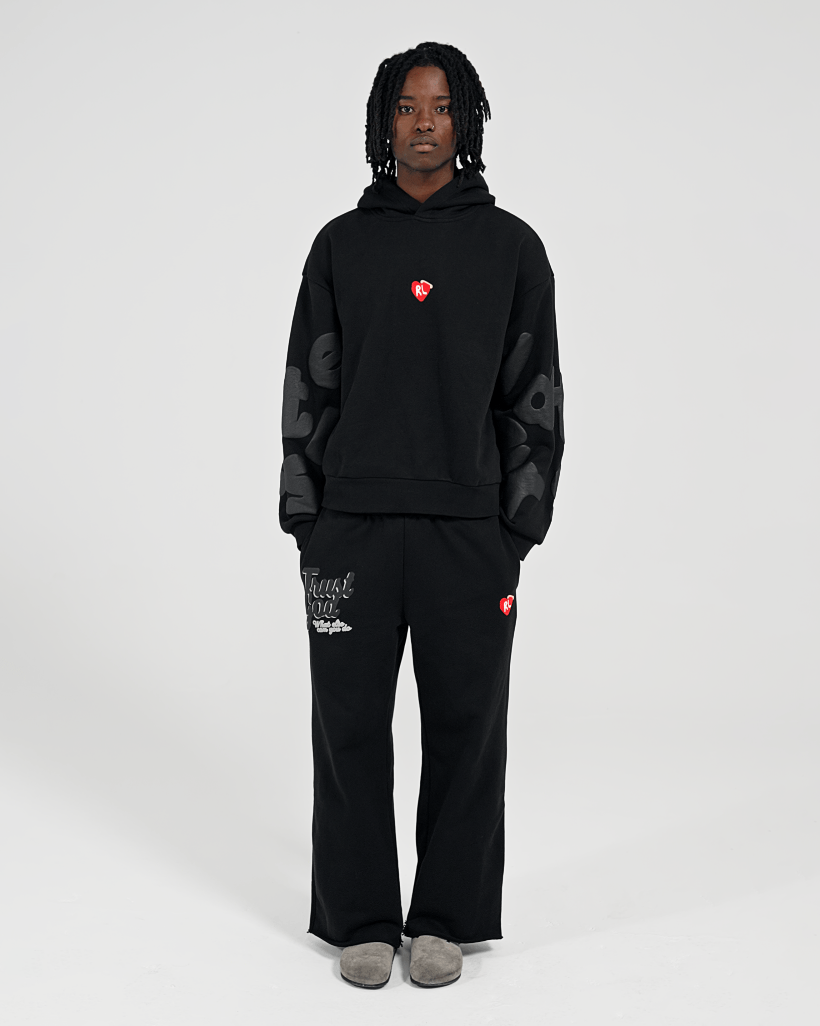Trust God Set - Black by Red Letters