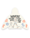 Where U Are Scattered Zip Up by Red Letters