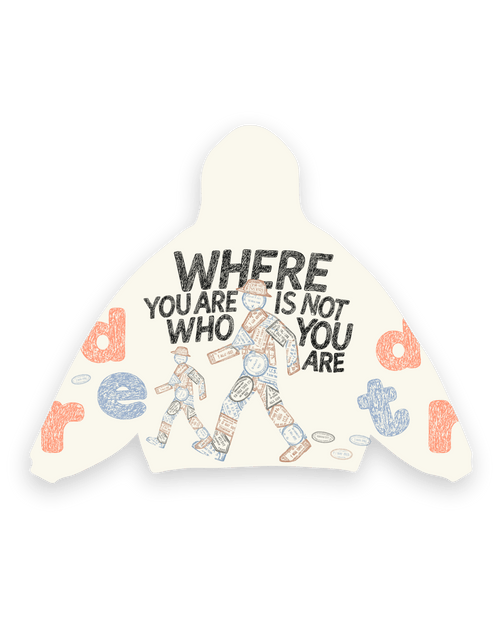Where U Are Scattered Zip Up by Red Letters